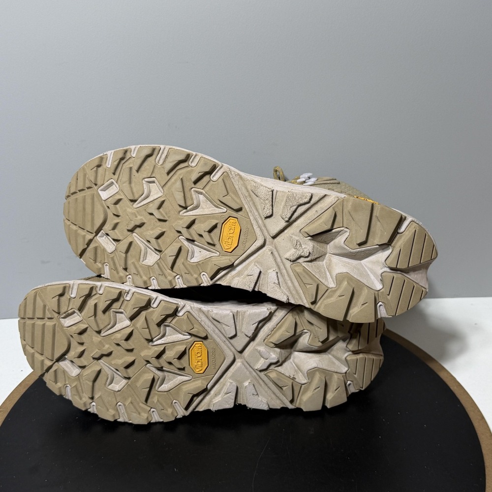 Hoka Anacapa Mid GTX Women Size 8.5 Hiking Boots Dune Tan Waterproof Gorpcore - Picture 10 of 11